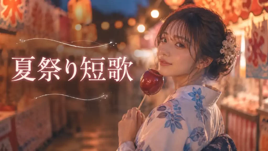 短歌　夏祭り